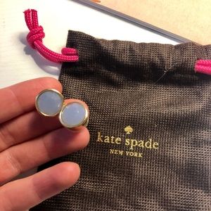 Kate Spade periwinkle stud earrings
